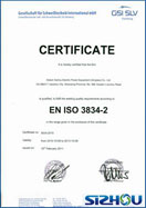ISO3834-2证书